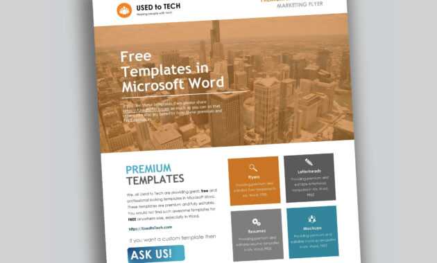 001 Corporate Flyer Template In Word Free Templates For for Templates For Flyers In Word