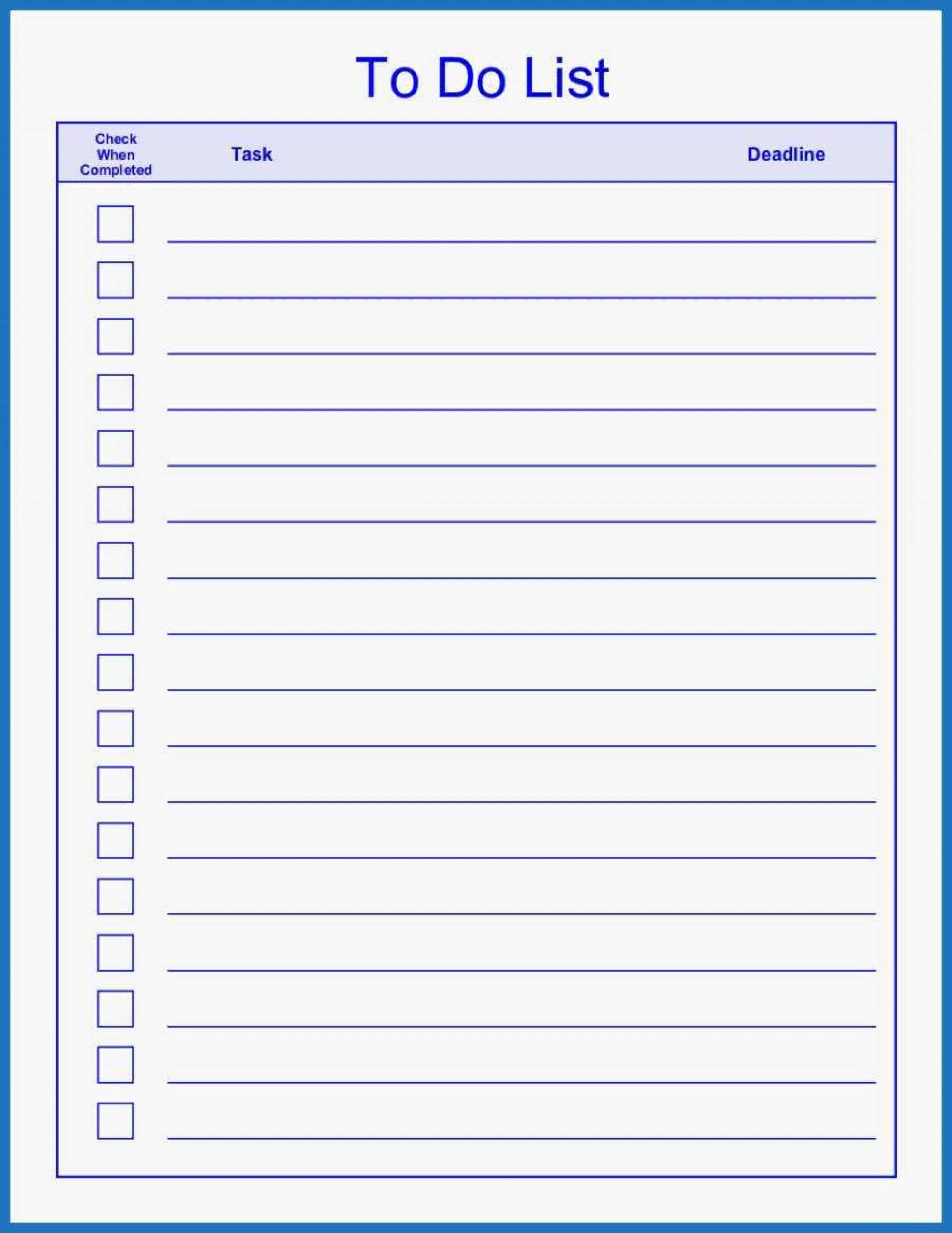 001 Daily Task List Template For Work Awesome Ideas To Do Regarding Daily Task List Template Word