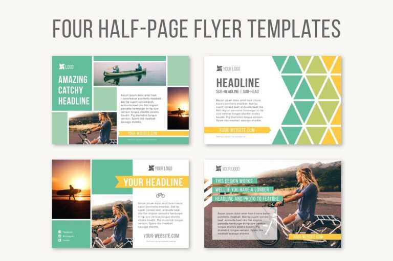 Half Page Brochure Template