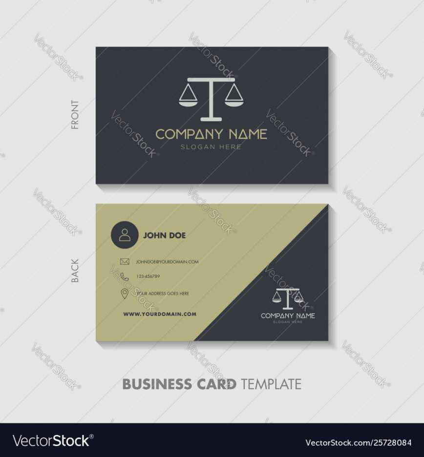 001 Lawyer Business Card Template Design Vector Cards With Legal Business Cards Templates Free