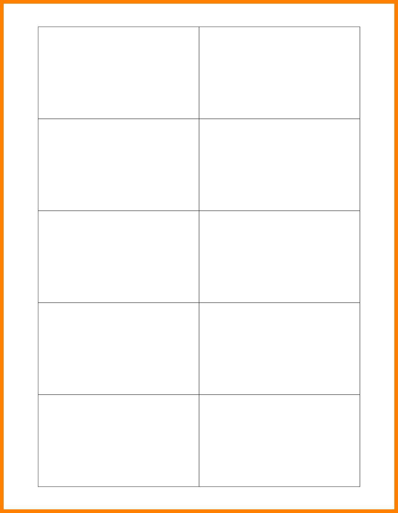 001 Microsoft Word Blank Business Card Template Free For Word 2013 Business Card Template