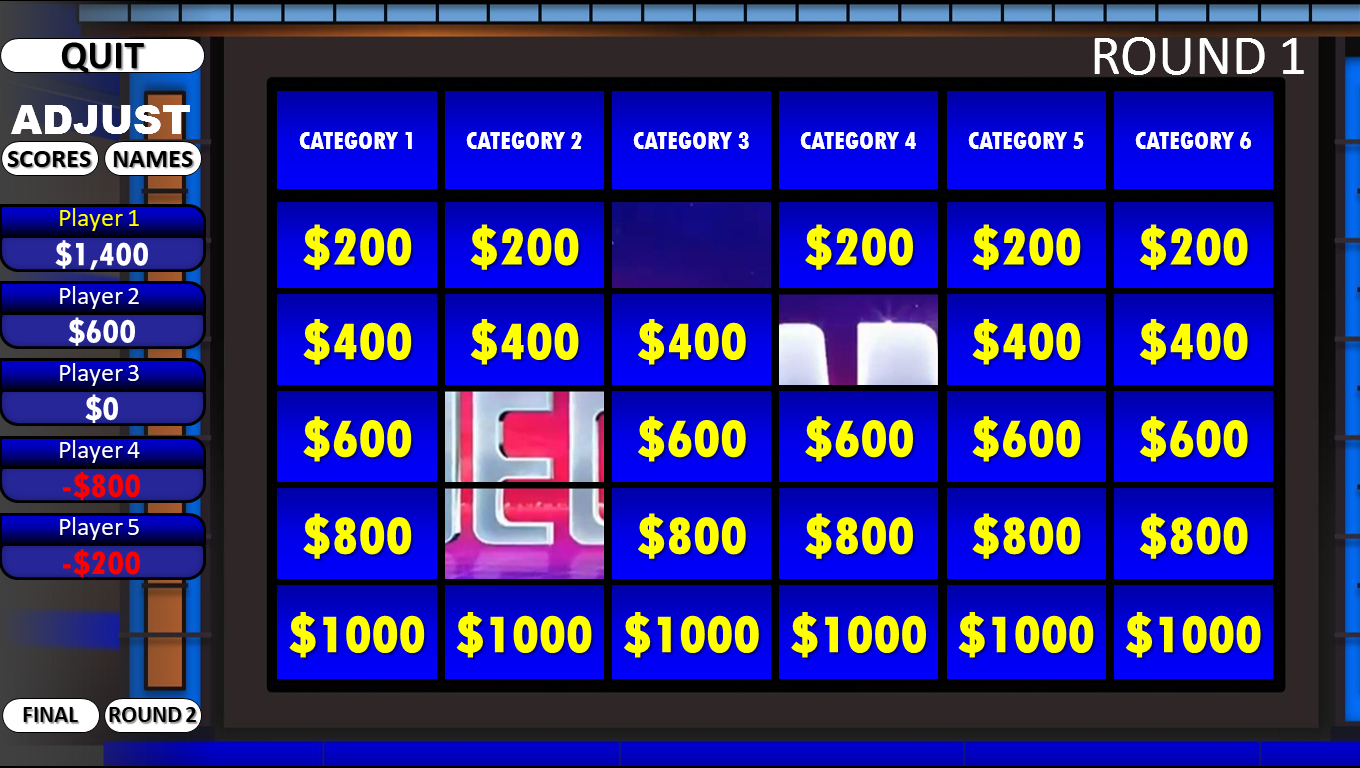 001 Template Ideas 580D4B For Jeopardy Powerpoint Template With Sound