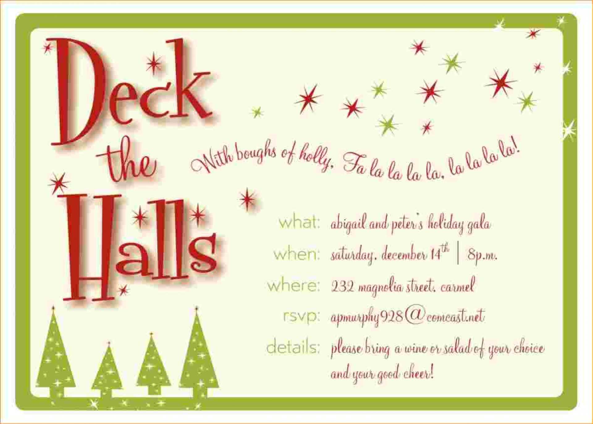 001 Template Ideas Free Christmas Party Invitations Word In Free Christmas Invitation Templates For Word