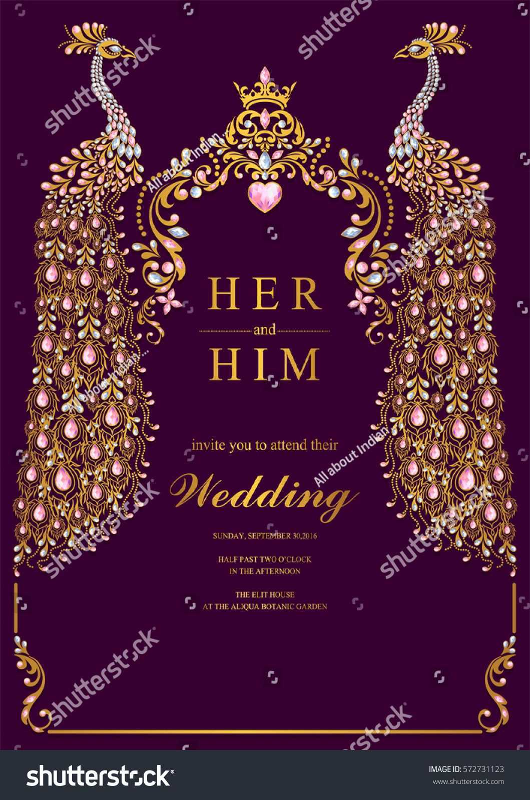 001 Template Ideas Indian Wedding Invitation Unforgettable Inside Indian Wedding Cards Design Templates