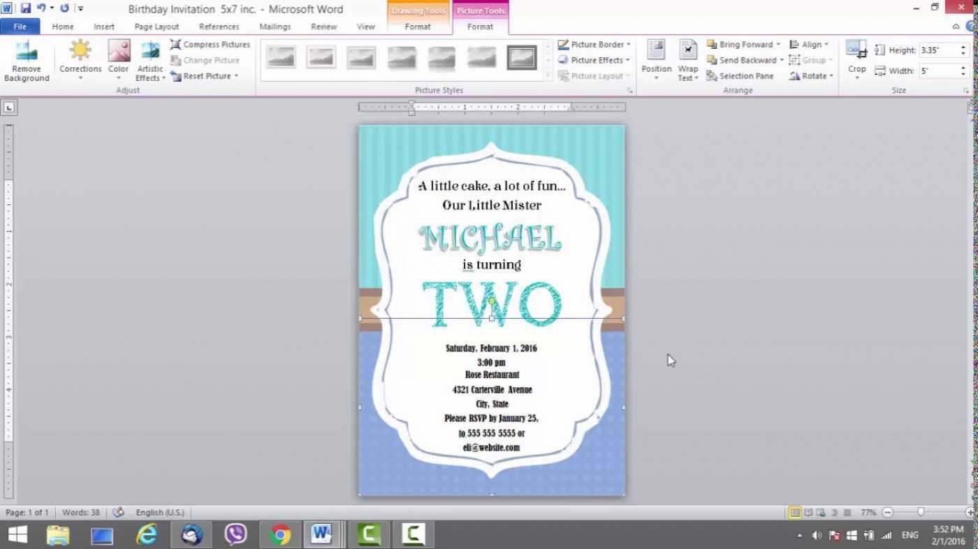 001 Template Ideas Microsoft Word Birthday Card Best Pertaining To Birthday Card Publisher Template
