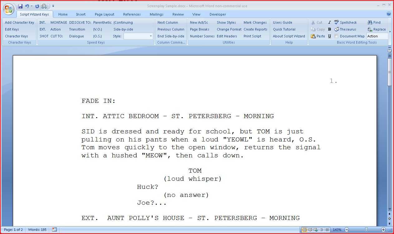 001 Template Ideas Microsoft Word Screenplay Remarkable Inside Microsoft Word Screenplay Template