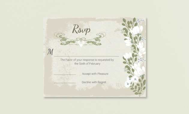 001 Template Ideas Wedding Rsvp Cards Incredible Templates throughout Template For Rsvp Cards For Wedding