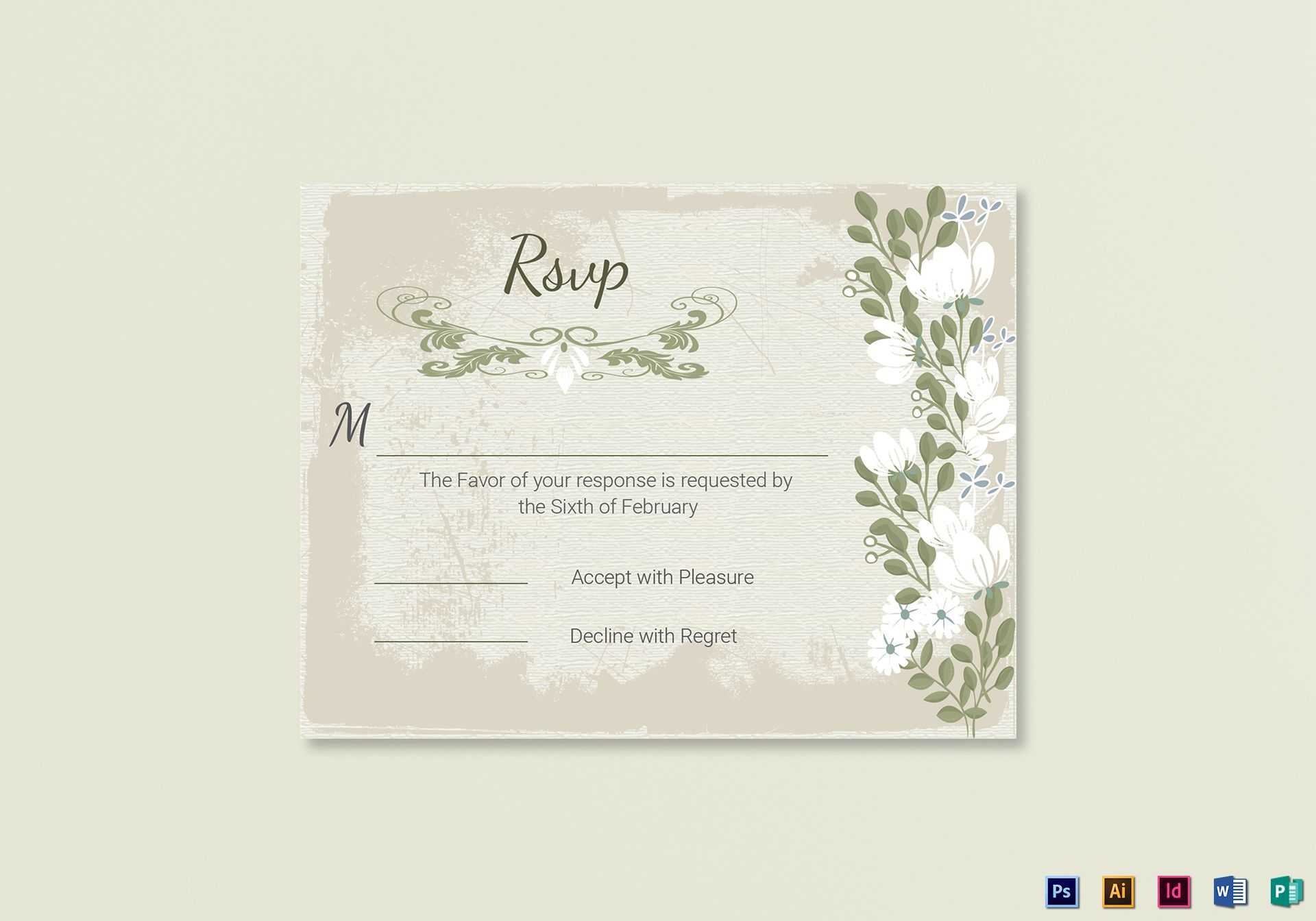 001 Template Ideas Wedding Rsvp Cards Incredible Templates Throughout Template For Rsvp Cards For Wedding