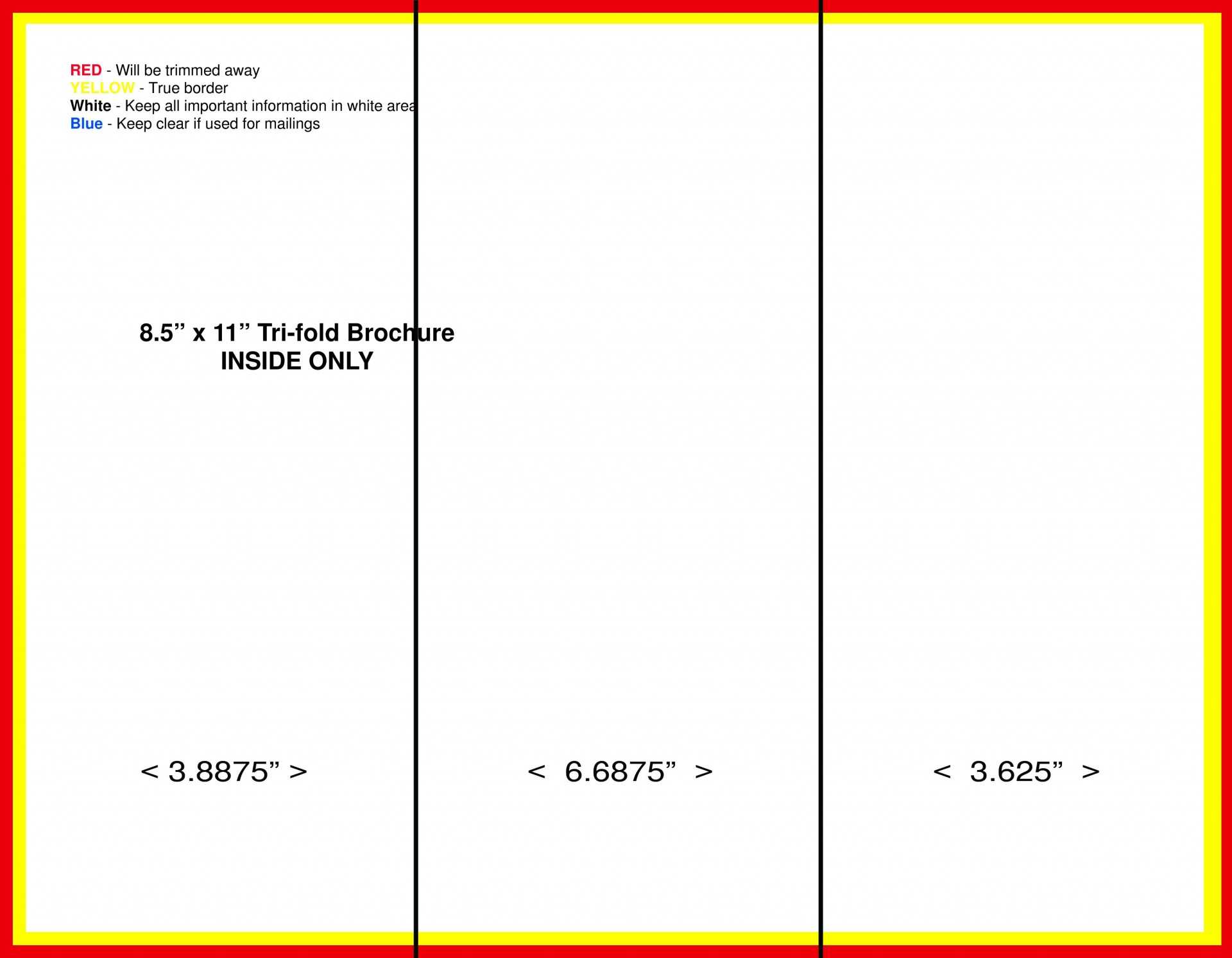 002 Microsoft Word Blank Tri Fold Brochure Template Ideas Within 6 Sided Brochure Template