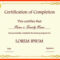 002 Template Ideas Certificate Of Completion Freeload With College Graduation Certificate Template