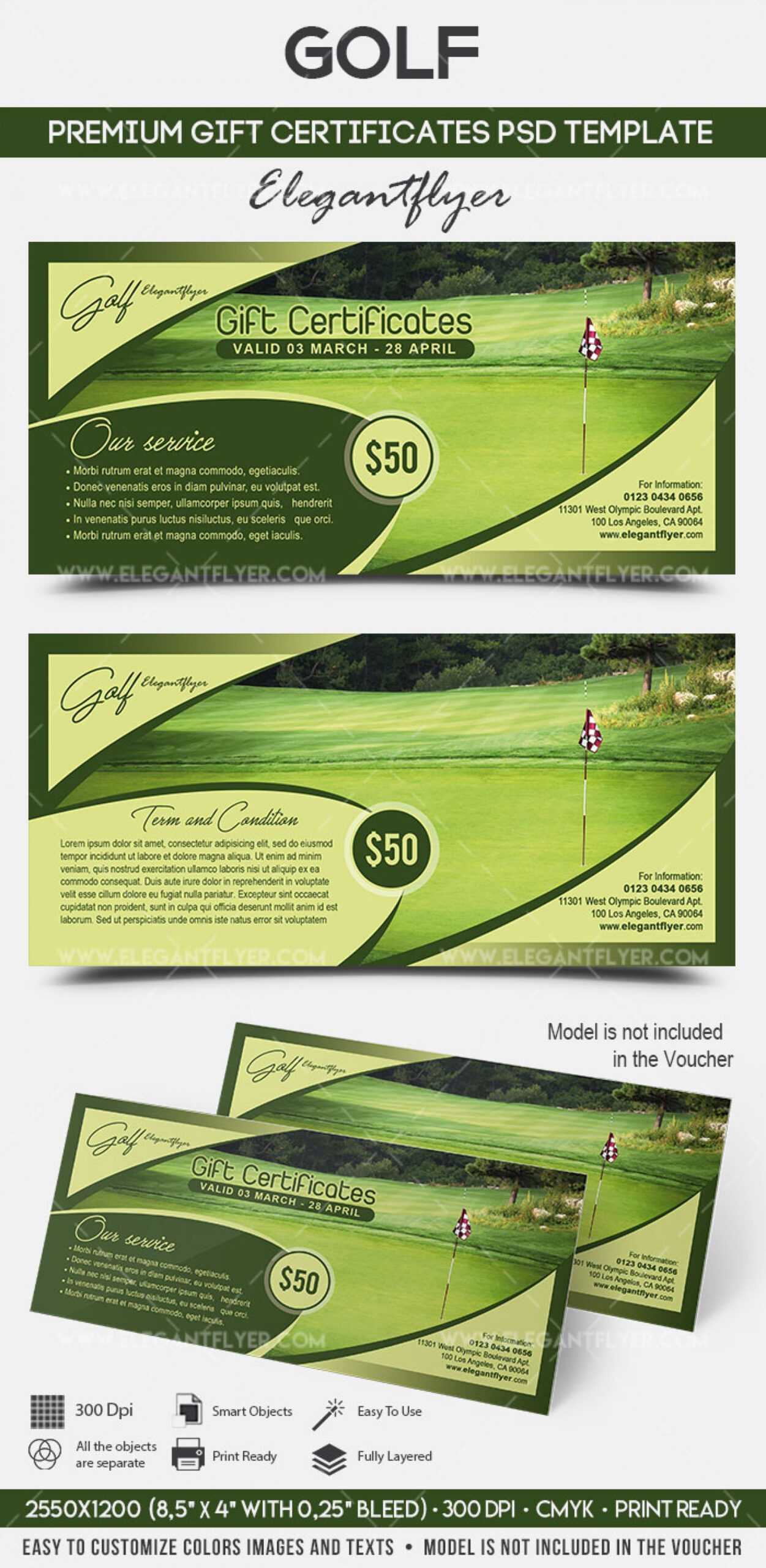 002 Template Ideas Golf Course Gift Certificate Free Regarding Golf Gift Certificate Template