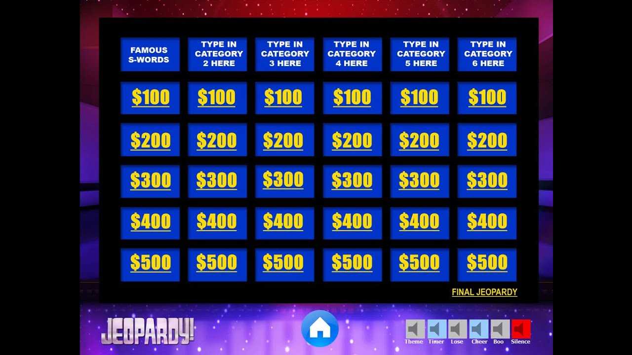 002 Template Ideas Jeopardy Powerpoint With Score Excellent Intended For Jeopardy Powerpoint Template With Score