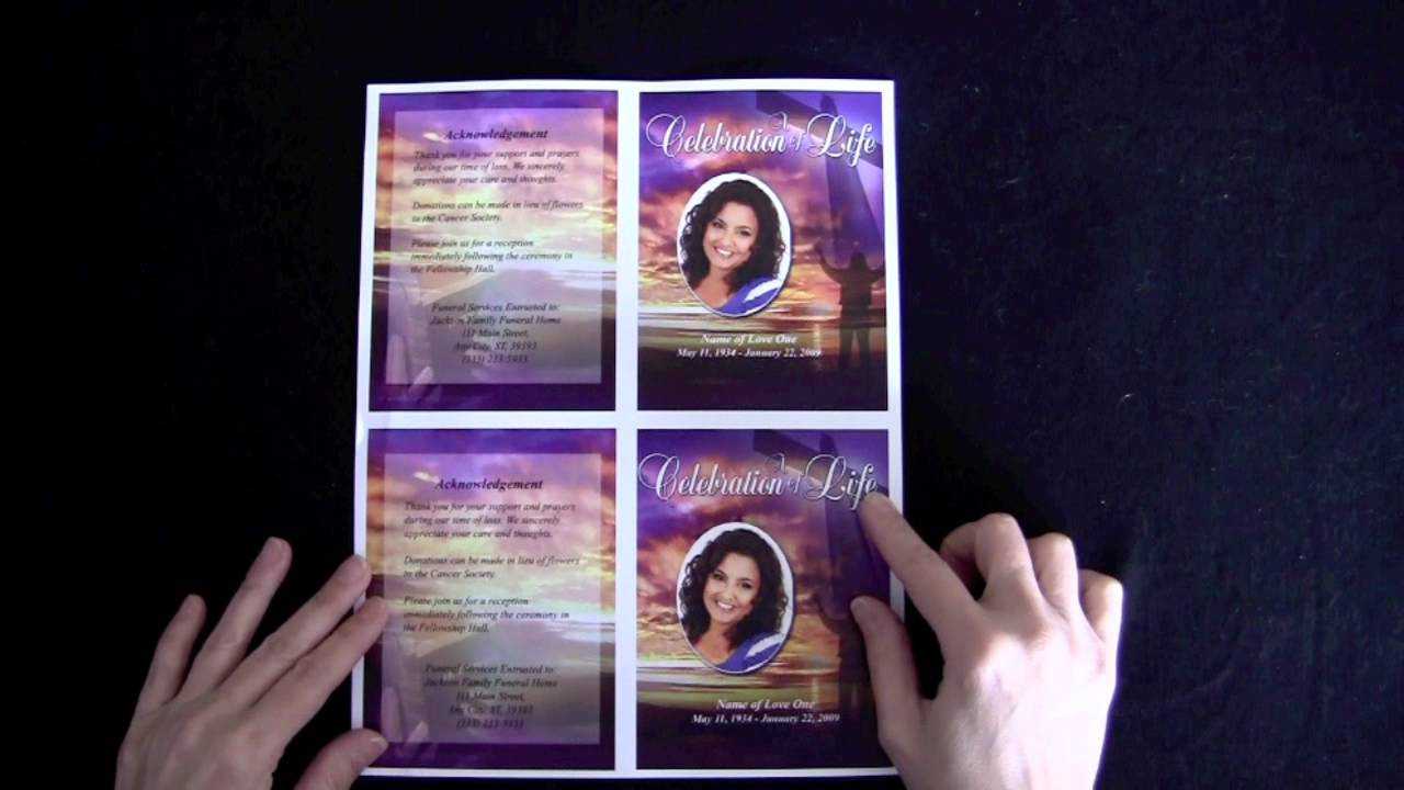 003 Funeral Memorial Cards With Regard To For Template Free With Regard To Remembrance Cards Template Free