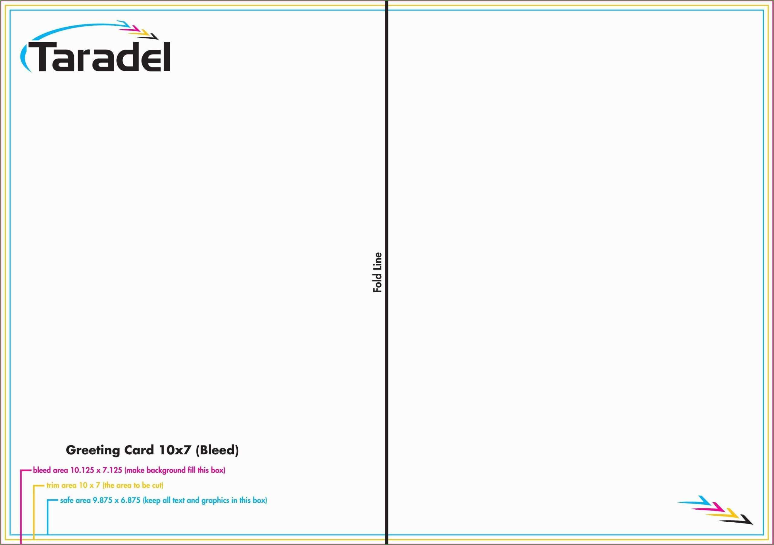 003 Quarter Fold Card Template Photoshop Indesign Greeting With Quarter Fold Card Template