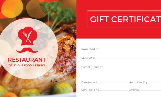 003 Restaurant Gift Certificates Templates Template Ideas pertaining to Restaurant Gift Certificate Template