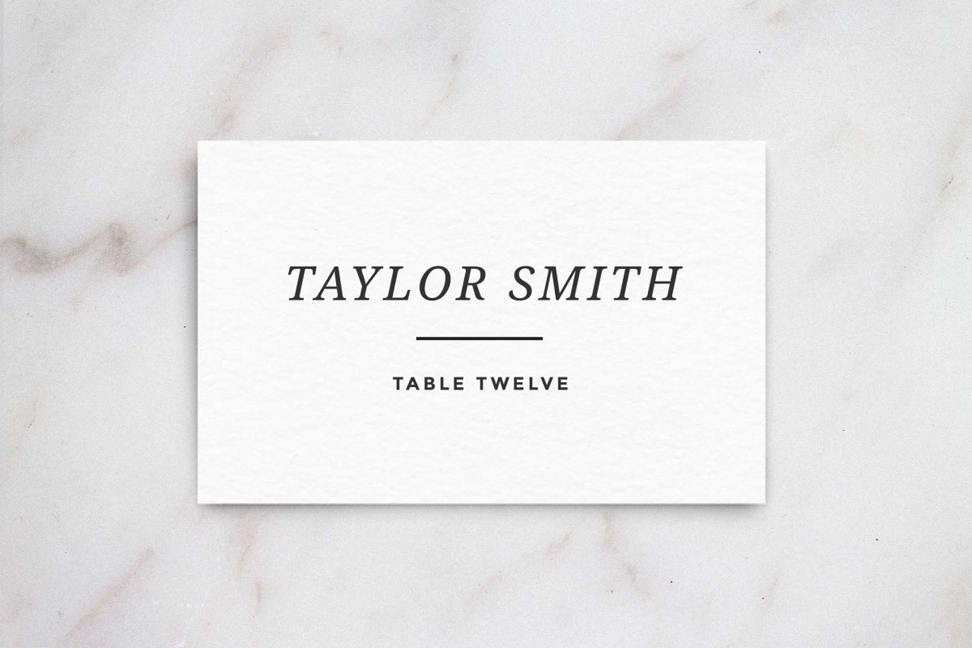 003 Sophia Placecard Pertaining To Place Card Size Template