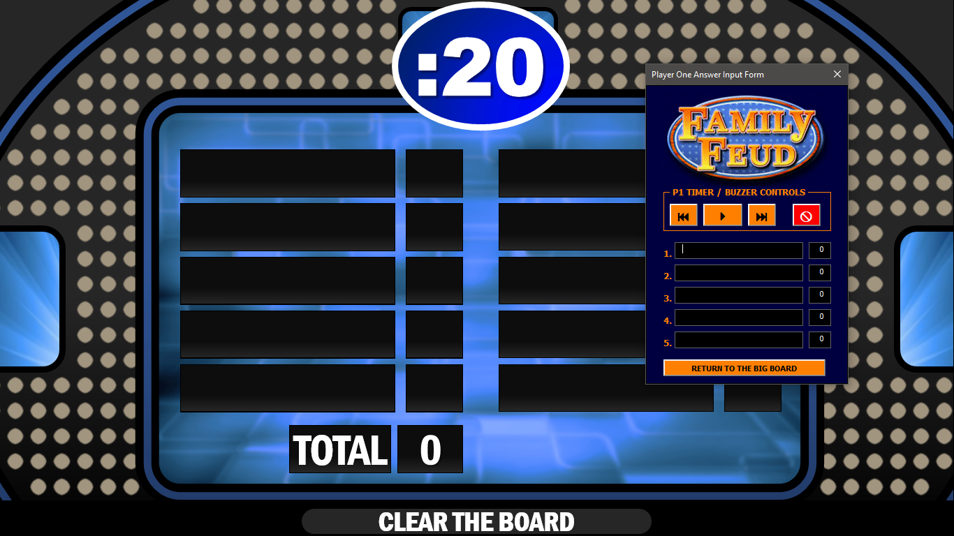 003 Template Ideas 580D4B Throughout Family Feud Powerpoint Template Free Download
