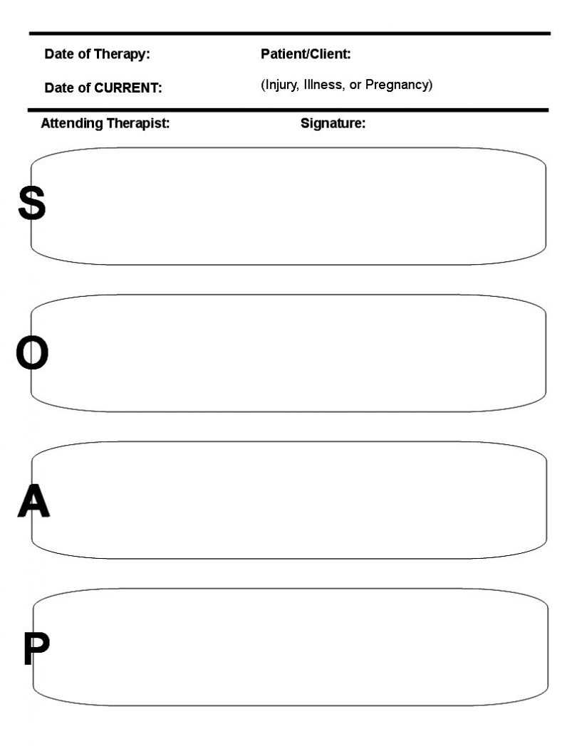003 Template Ideas Blank Soap Note Staggering Word Nurse In Blank Soap Note Template
