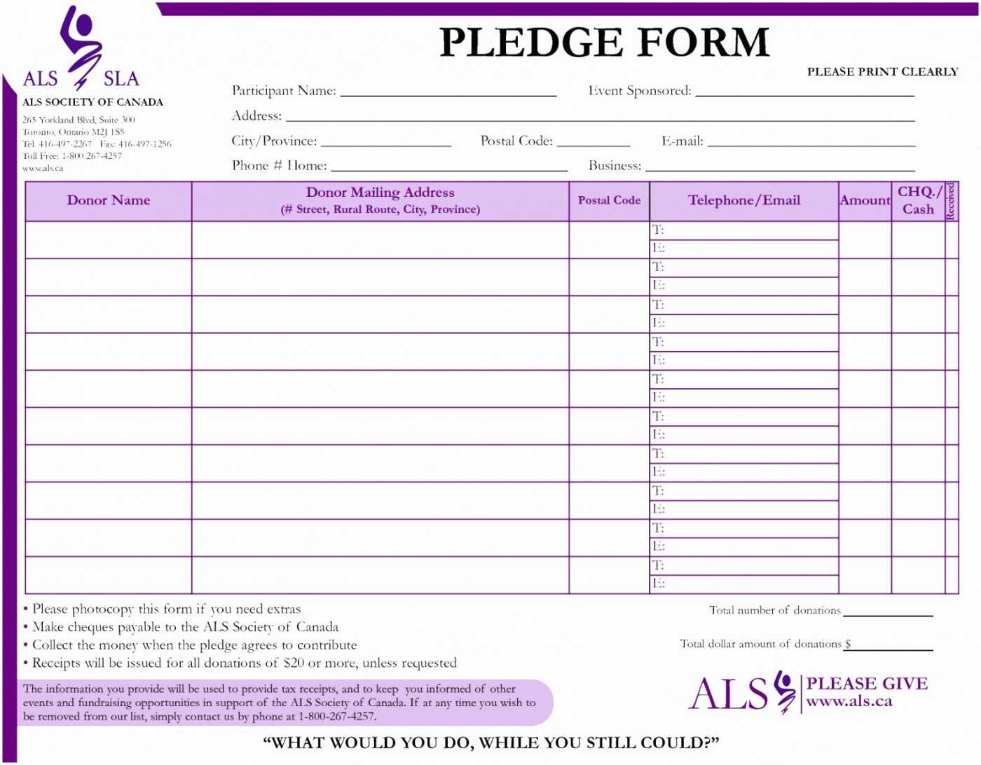 003 Template Ideas Donation Form Archaicawful Word Request Pertaining To Church Pledge Card Template