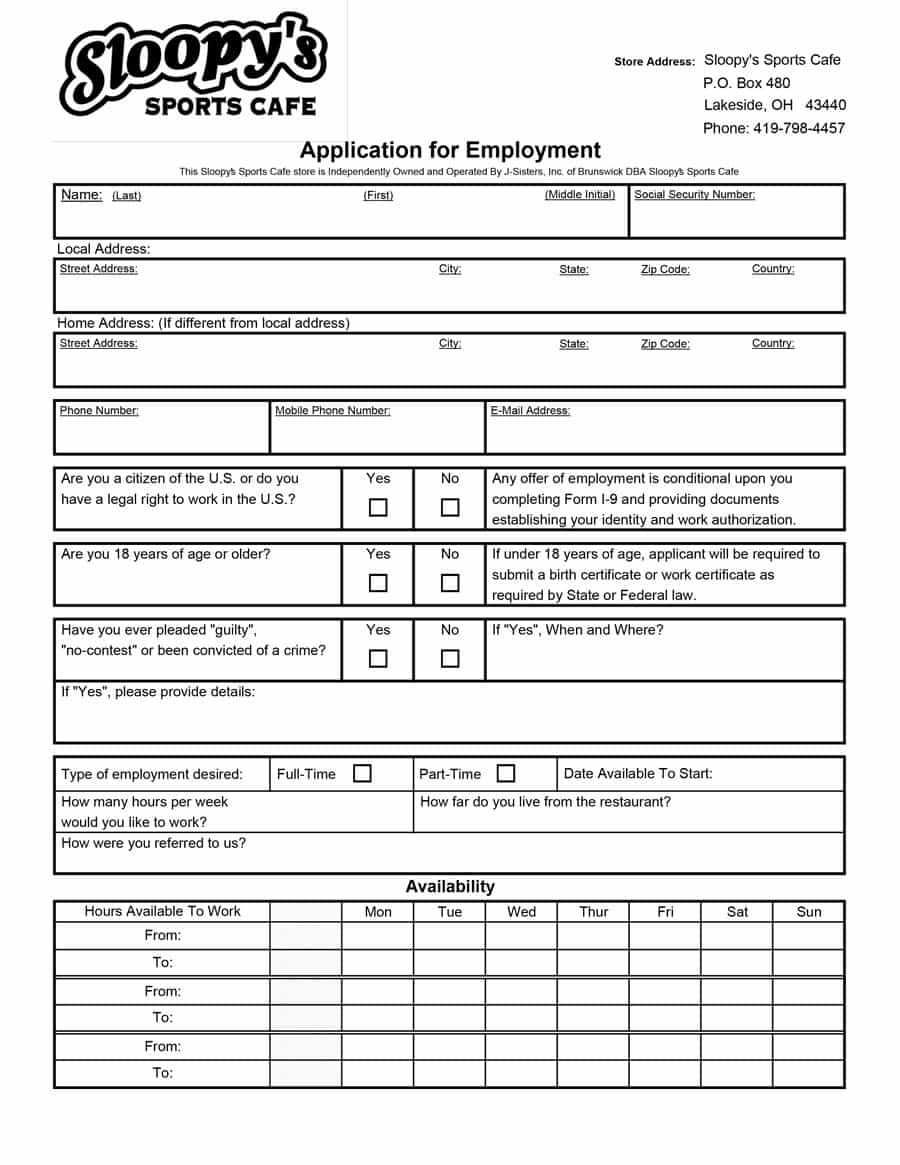 003 Template Ideas Employment Application Microsoft Shocking With Regard To Employment Application Template Microsoft Word