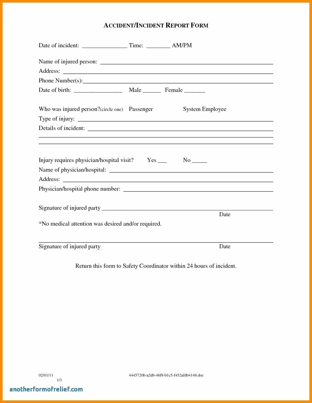 003 Template Ideas Incident Reportm Accidentms Hazard Throughout Incident Hazard Report Form Template