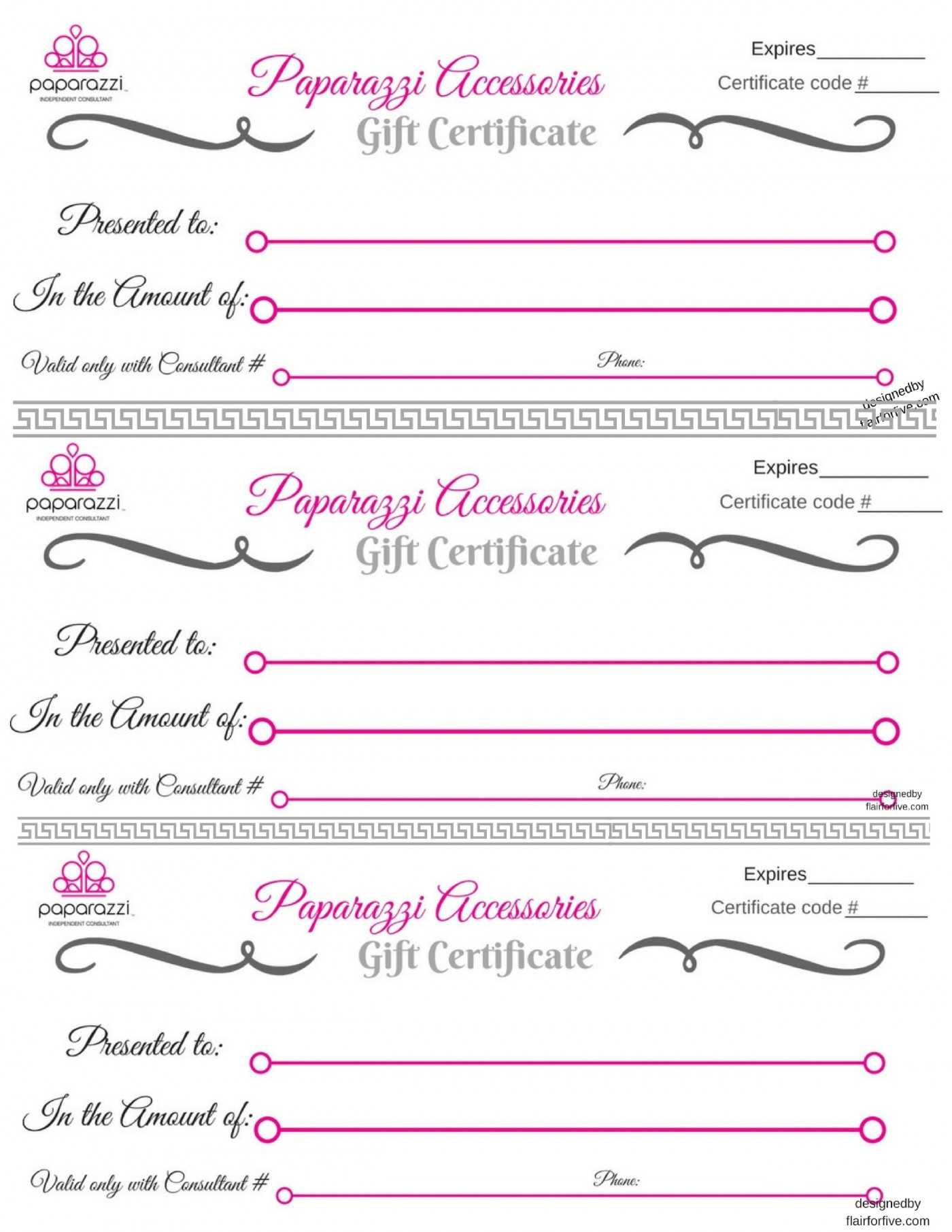 003 Template Ideas Salon Gift Certificate Templates Free Within Salon Gift Certificate Template