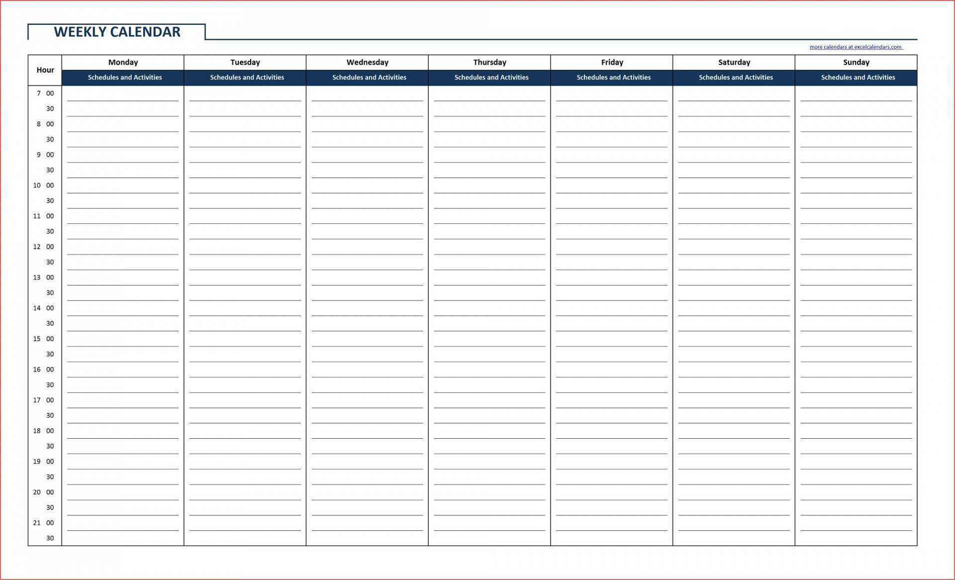 003 Template Ideas Weekly Calendar Excel Class Phenomenal In Blank Activity Calendar Template