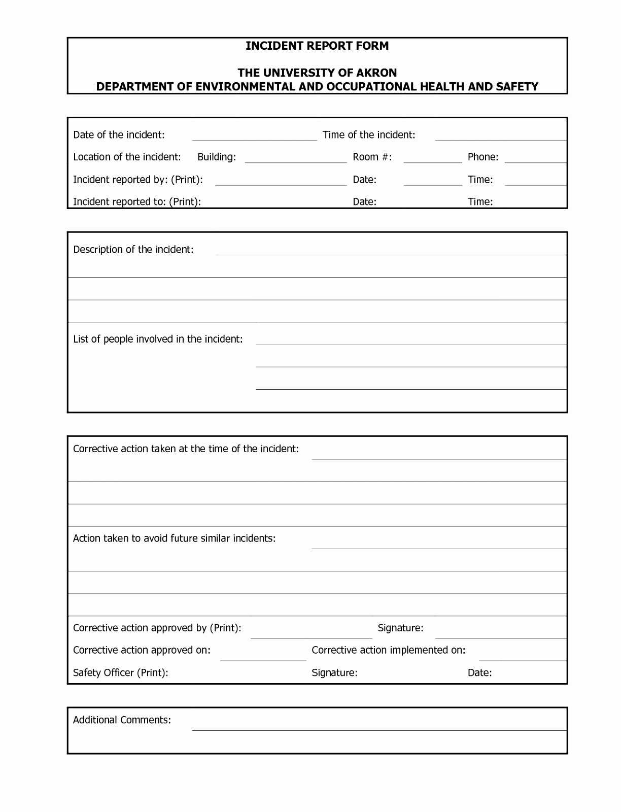 004 20Automobile Accident Report Form Template Elegant Within Hse Report Template