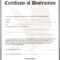 004 Certificate Of Destruction Template Free Form For Destruction Certificate Template