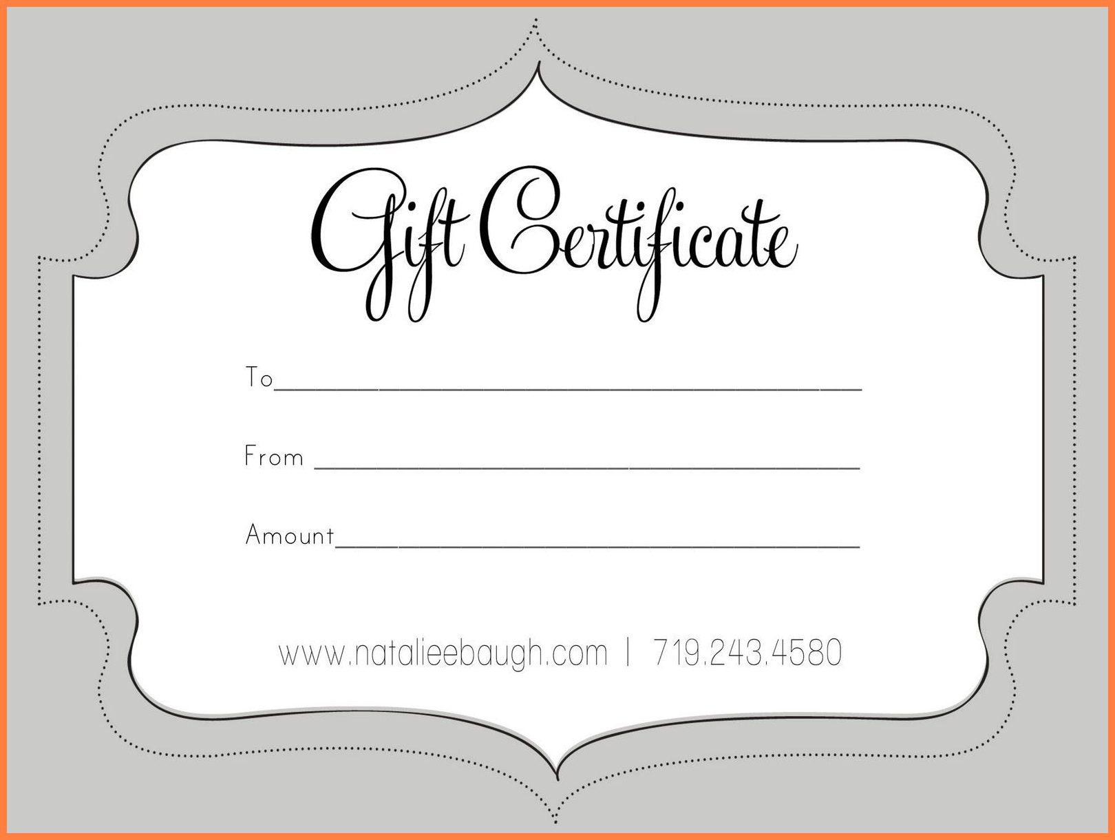 004 Free Printable Gift Certificate Template Word Singular For Microsoft Gift Certificate Template Free Word