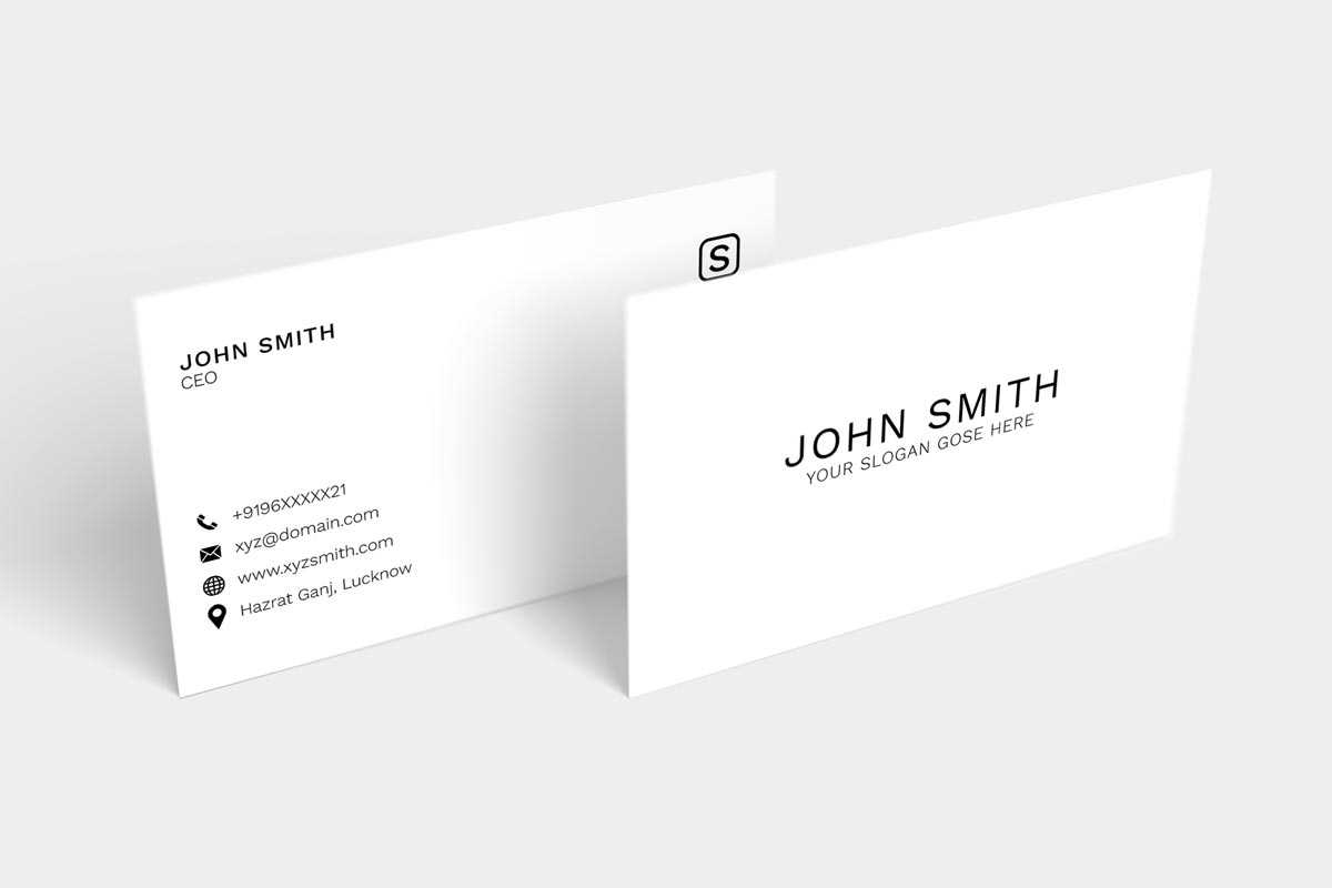 004 Template Ideas Business Card Photoshop Simple Minimal With Regard To Business Card Size Psd Template
