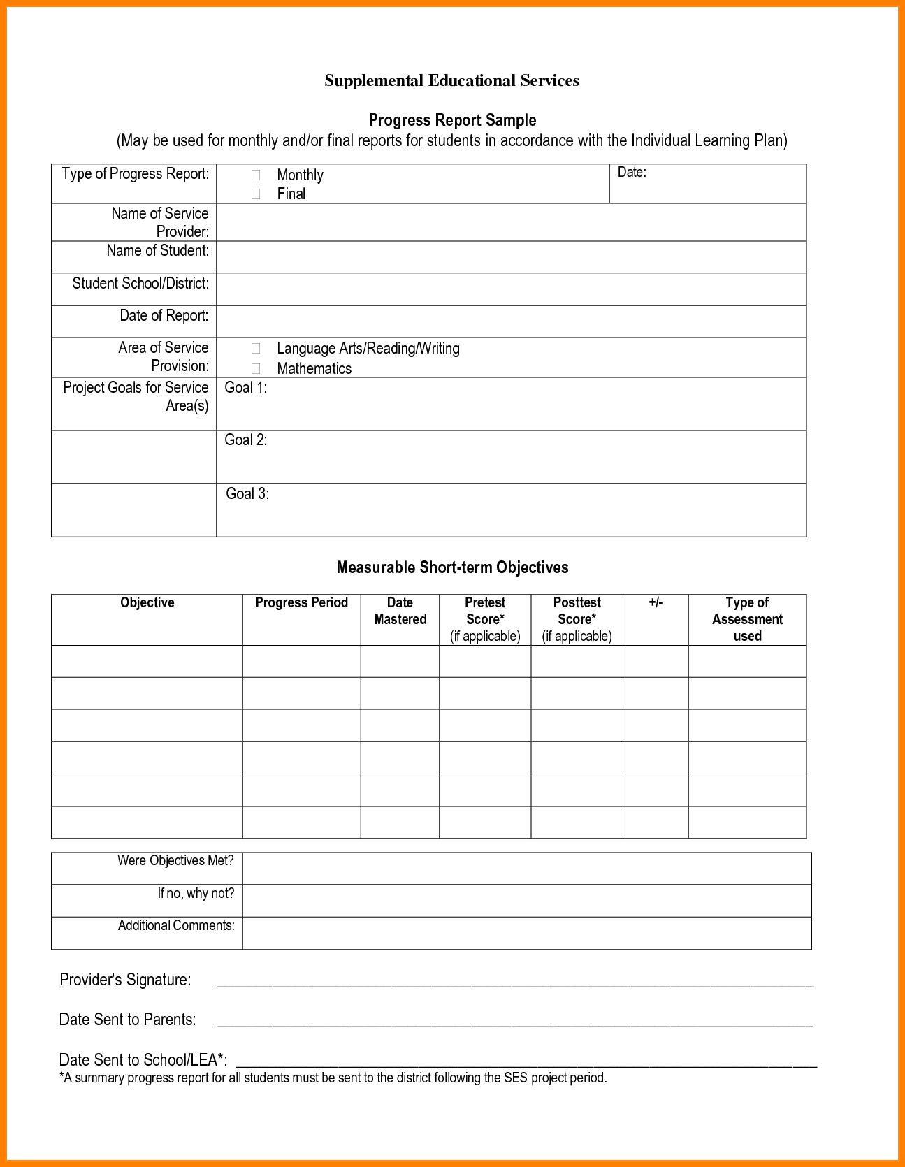 005 Template Ideas Student Progress Report Format Pdf Within Student Progress Report Template