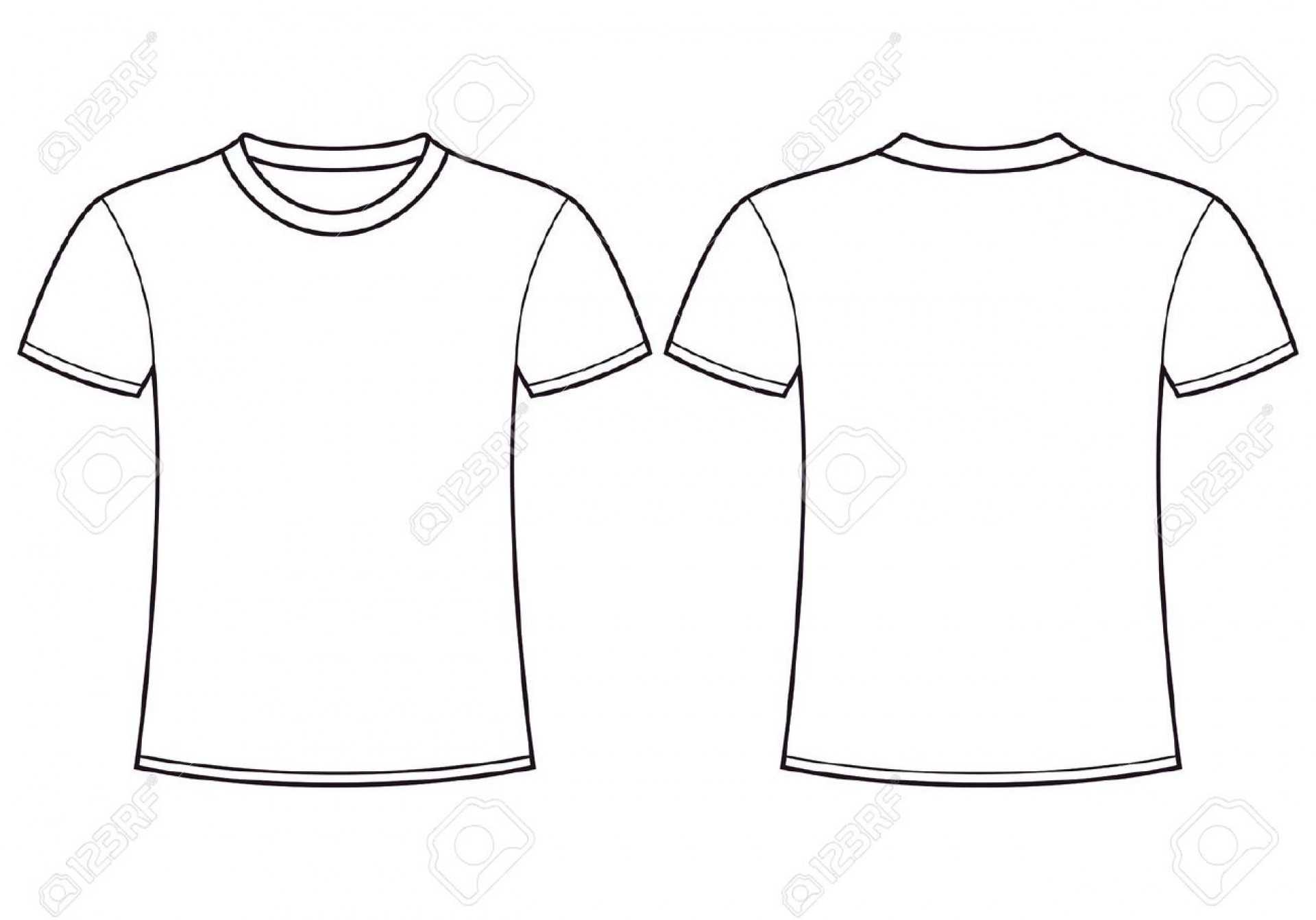 006 Blank Tee Shirt Template T Shirts Vector Beautiful Ideas Intended For Printable Blank Tshirt Template