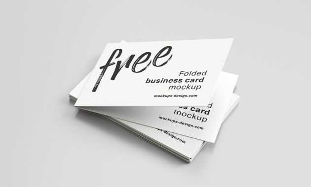 006 Folded Business Card Template Astounding Ideas Indesign throughout Fold Over Business Card Template