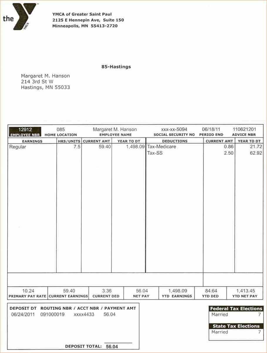 006 Free Pay Stub Template Word Unbelievable Ideas Microsoft With Blank Pay Stub Template Word