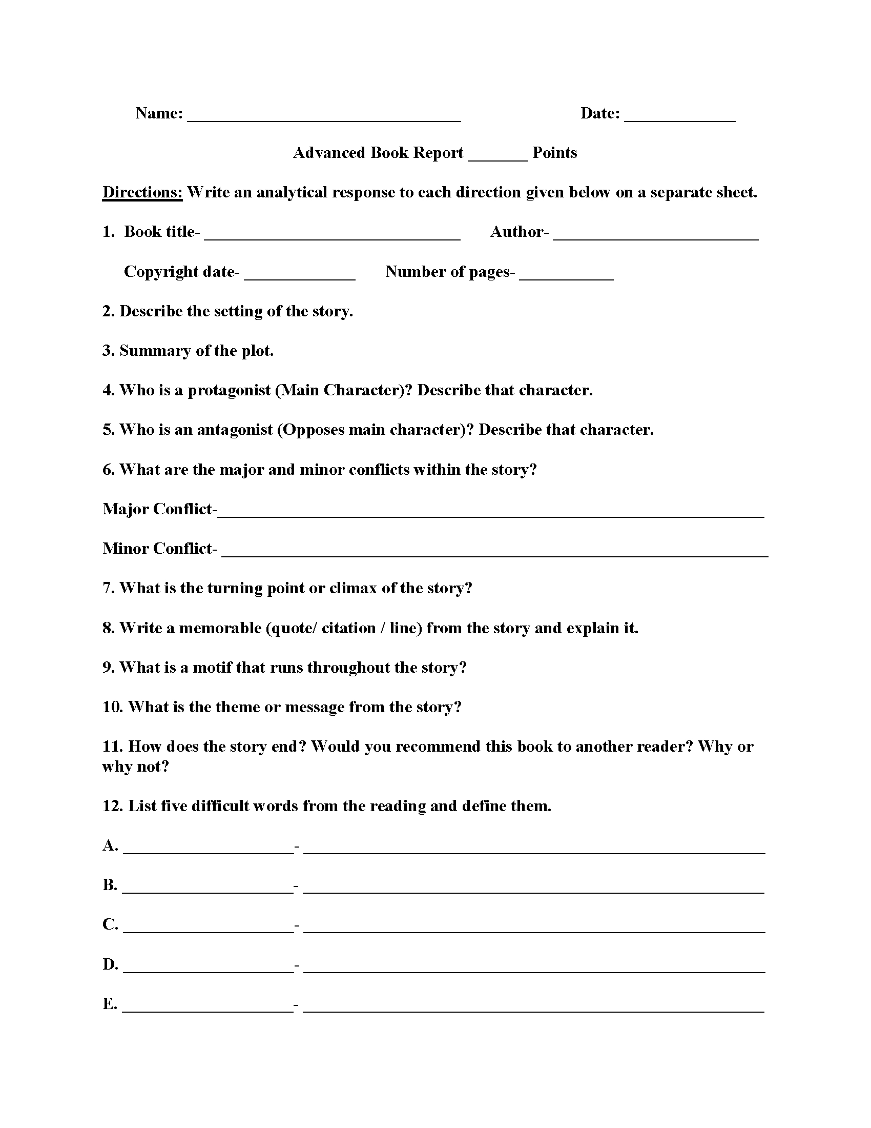 007 Biography Book Report Template Formidable Ideas 4Th Regarding Book Report Template 4Th Grade