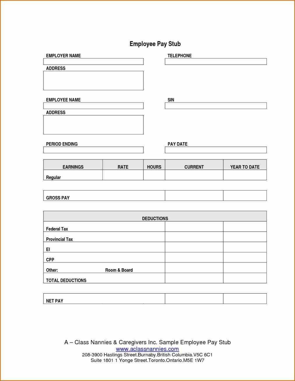 007 Paycheck Stub Template Free Singular Ideas Download Pay Regarding Pay Stub Template Word Document