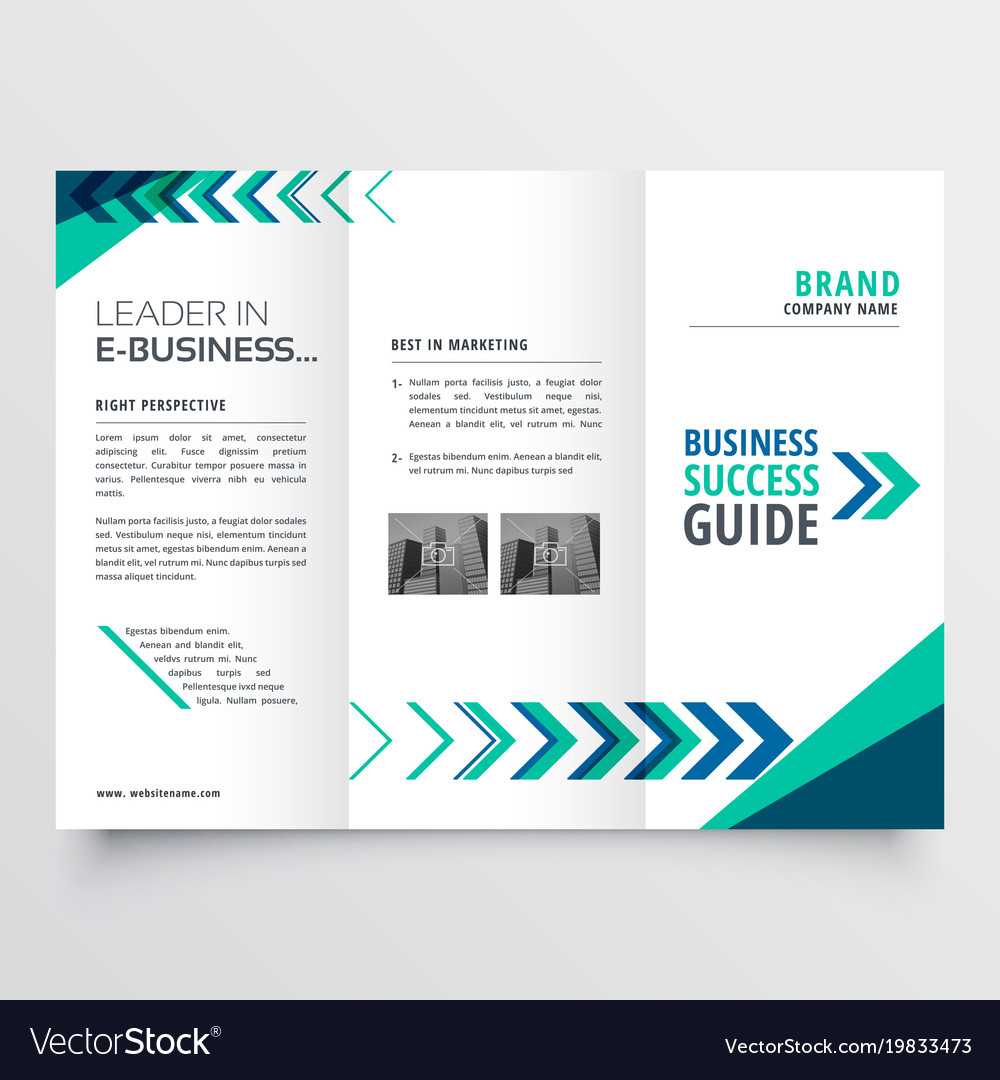 007 Template Ideas Fold Brochure Templates Business Tri With E Brochure Design Templates