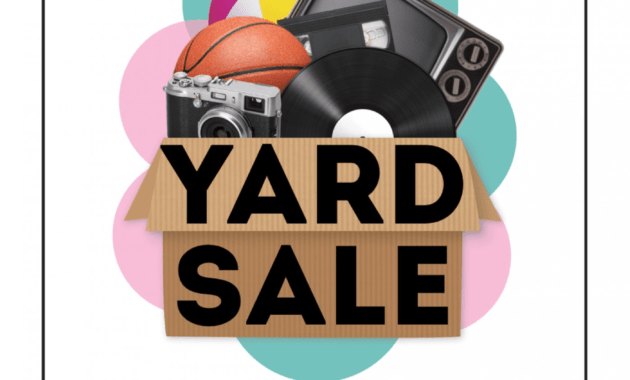 007 Yard Sale Flyer Template Word Ideas Yard2 with Yard Sale Flyer Template Word