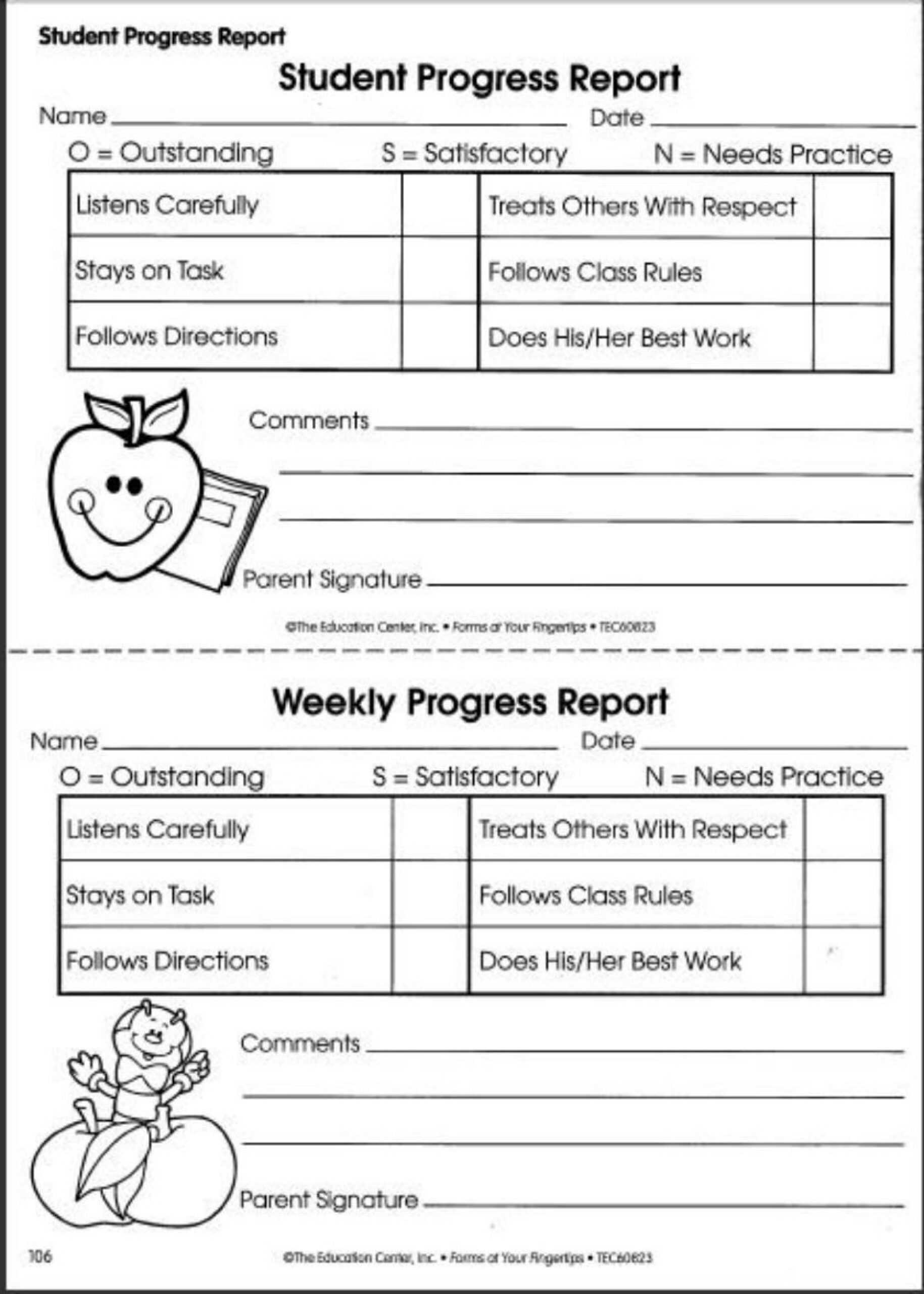 008 Student Progress Report Template Ideas Daily For Inside Educational Progress Report Template