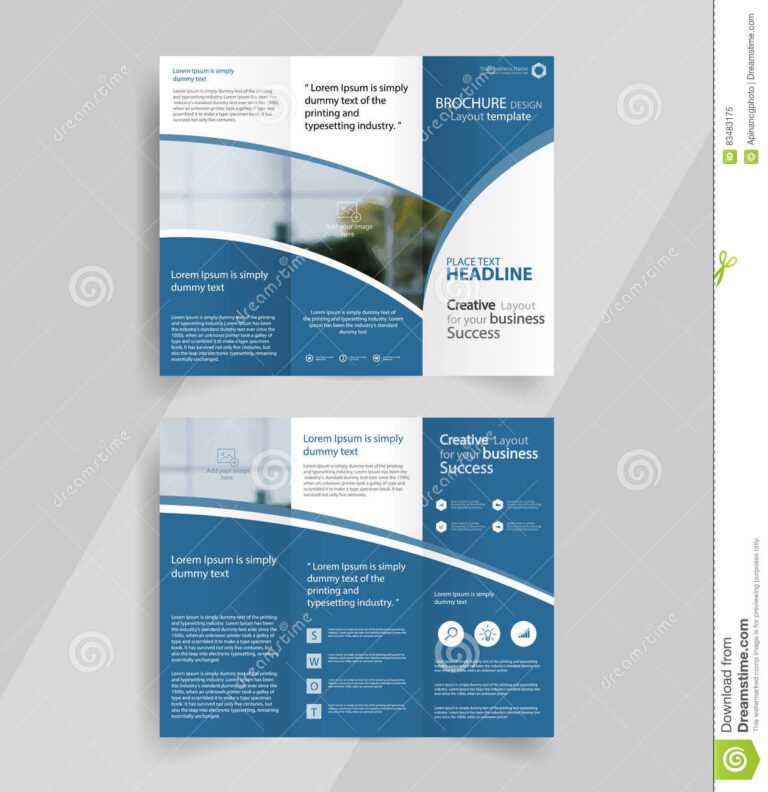 Adobe Illustrator Tri Fold Brochure Template
