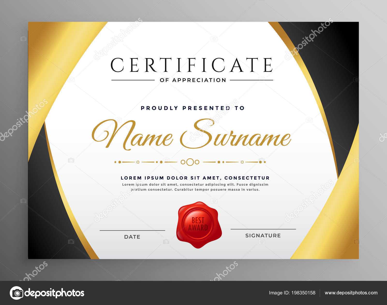 010 Certificate Of Appreciation Samples Free Download Throughout Volunteer Of The Year Certificate Template