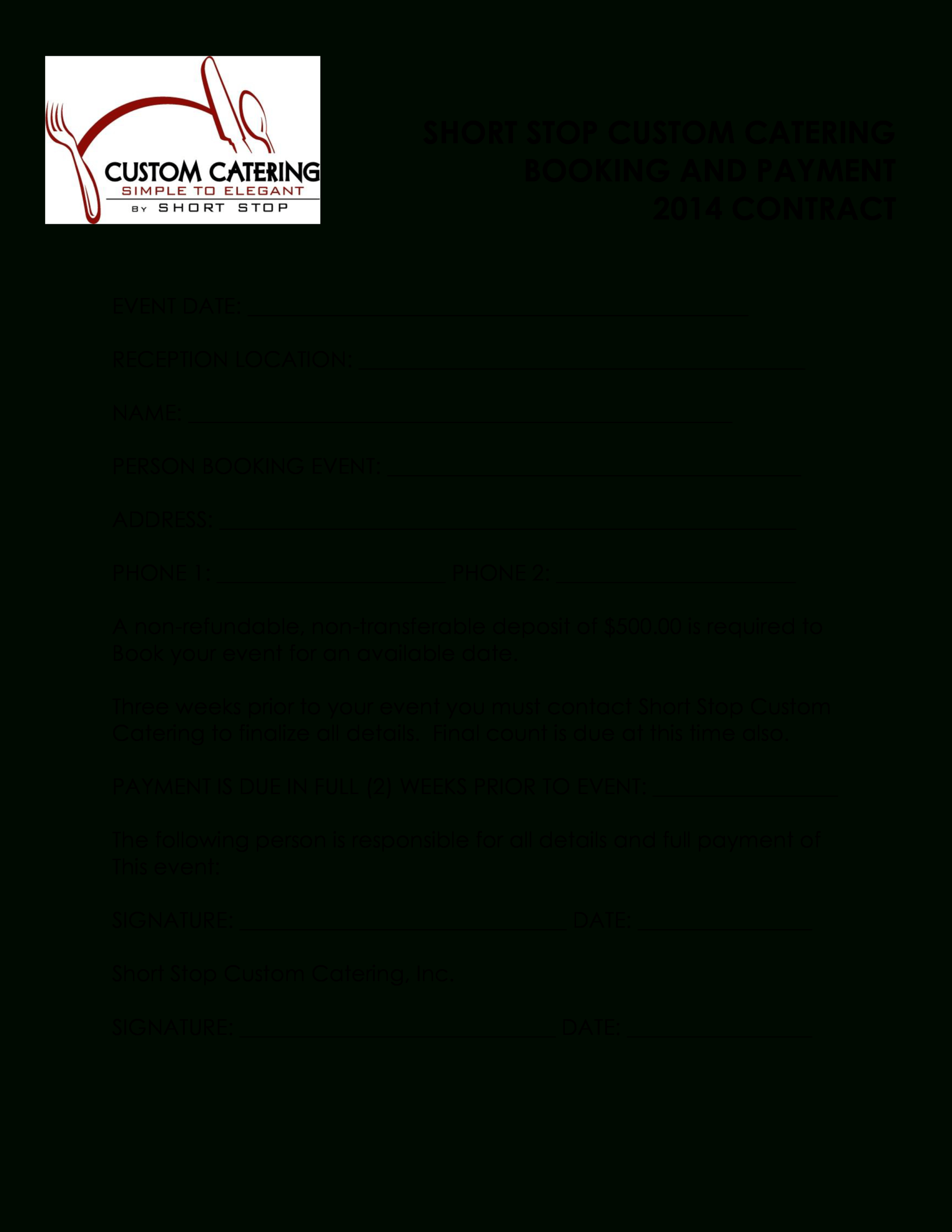 011 Catering Contract Template Free Ideas 2Eebed085048 1 Intended For Catering Contract Template Word