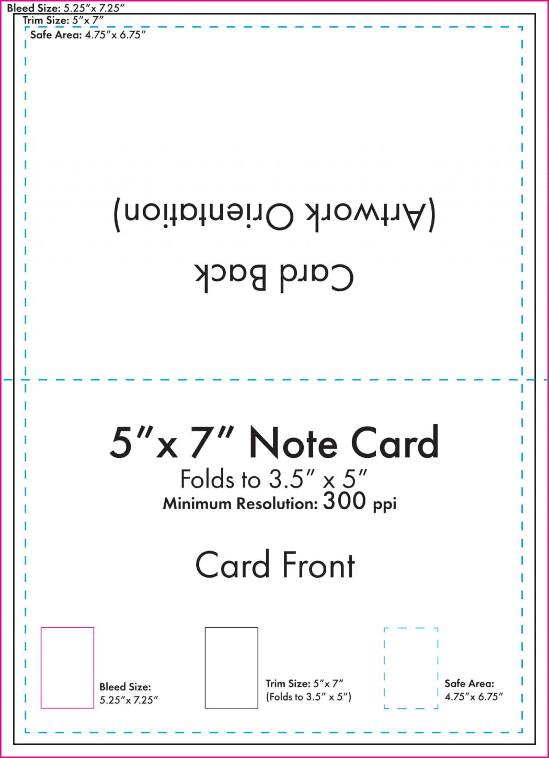 011 Free Personalized Note Card Template Ideas 5X7Notecard Intended For 3 By 5 Index Card Template