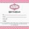 011 Free Printable Gift Certificates Online For Birthday Intended For Pink Gift Certificate Template