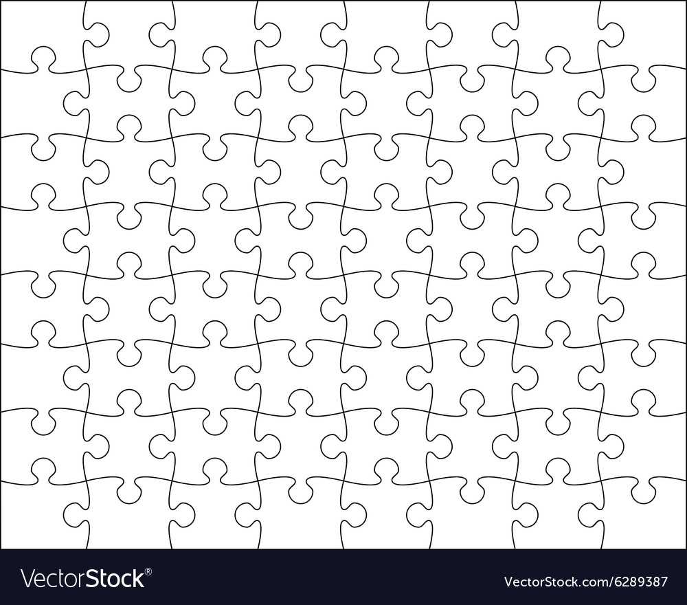011 Jig Saw Puzzle Template Jigsaw Blank Or Cutting For Jigsaw Puzzle Template For Word