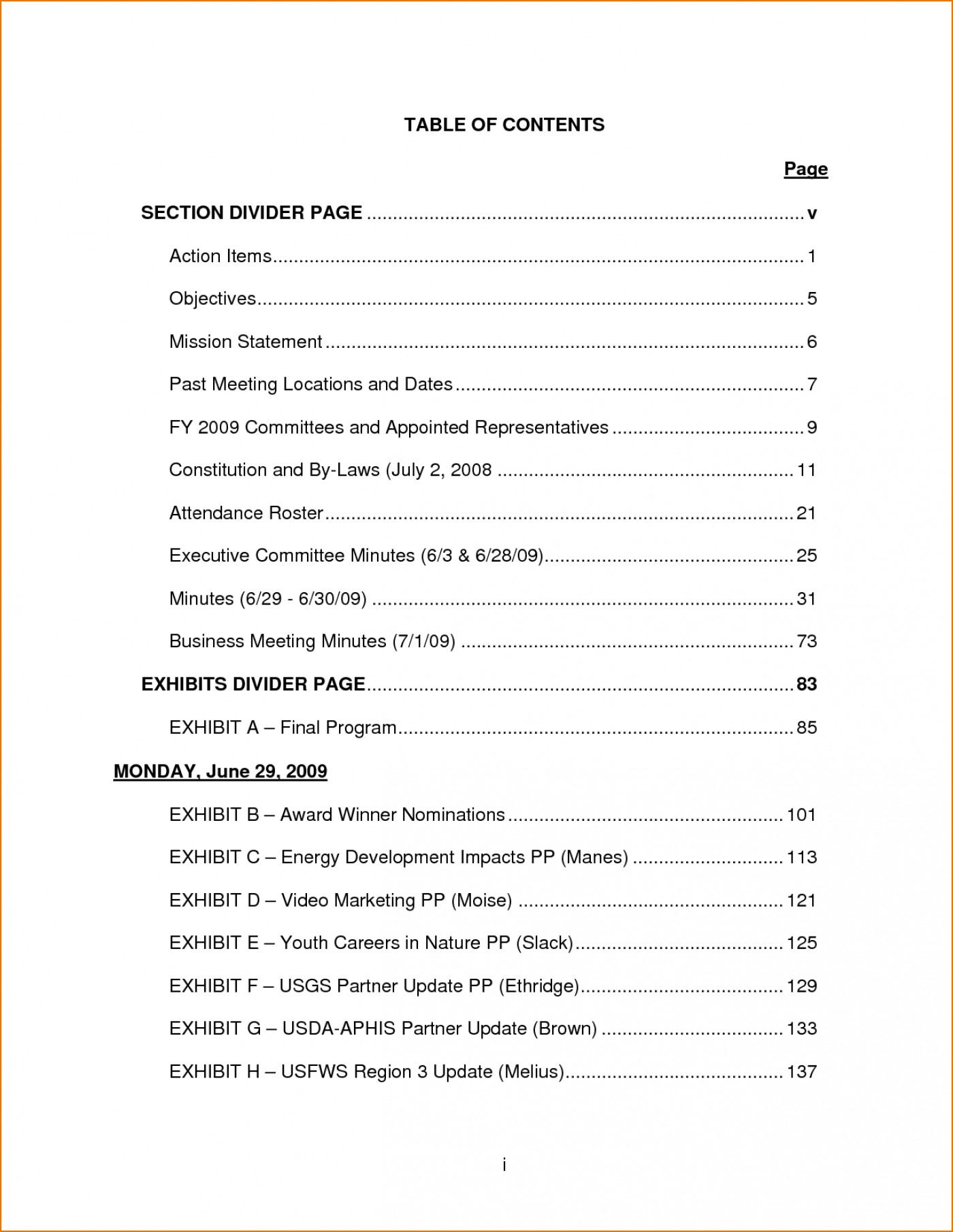 011 Table Of Contents Template Dmkb0 Stunning Ideas Free Regarding Blank Table Of Contents Template