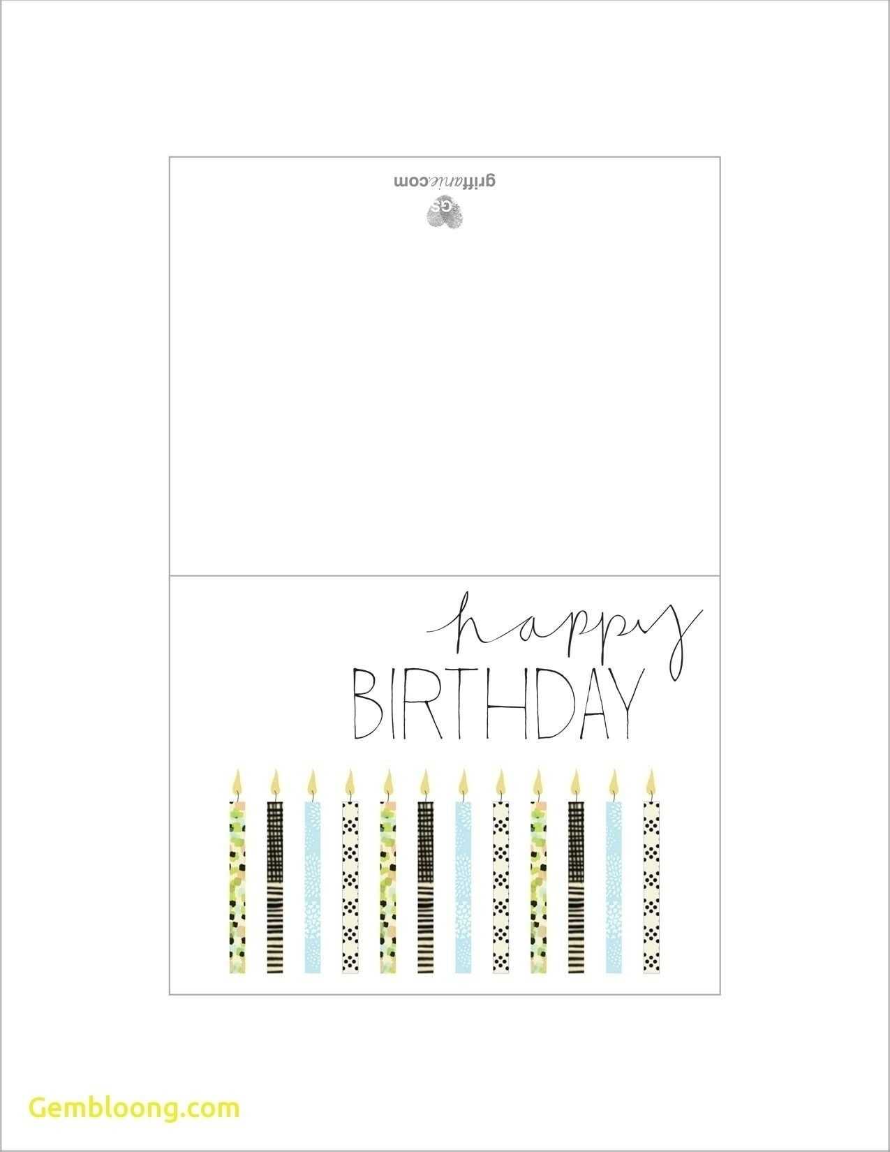 012 Printable Birthday Card Template Ideas Cards Foldable Inside Foldable Birthday Card Template
