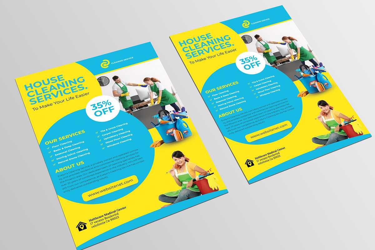 012 Template Ideas Cleaning Service Flyer Remarkable House Throughout Cleaning Brochure Templates Free
