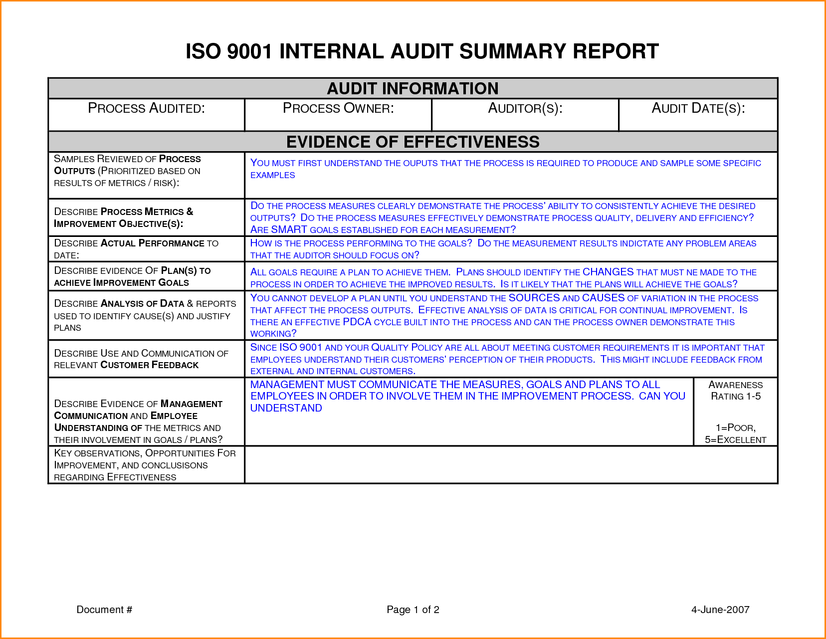 012 Template Ideas Internal Audit Report Sample Unbelievable Inside It Audit Report Template Word